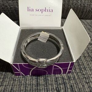 Lia Sophia Silver Modern Bracelet